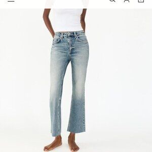 Zara Crop Flare Jeans